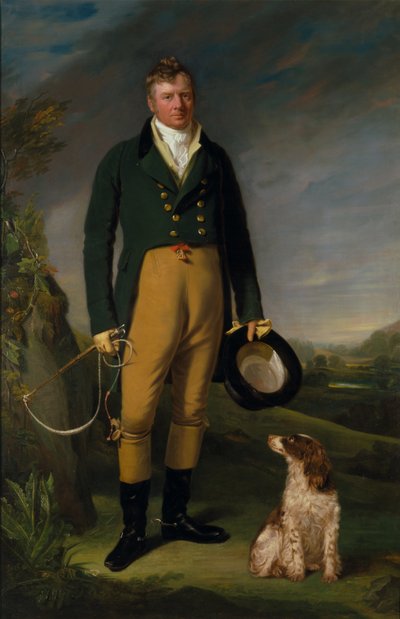 Porträt eines Mannes von William Owen